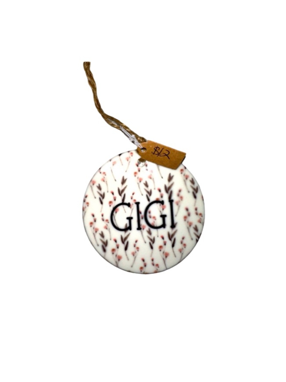 GIGI Ceramic Ornament – Perfect Year-Round Gift 🎀